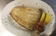 Grilled Swordfish at Dubes Restaurant